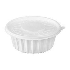 탐사 일회용 면용기 195 중, 1개, 100개입