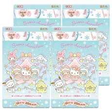 maRUTOmi 丸富製紙 捲筒衛生紙 冬季款 三麗鷗家族, 25m, 4個, 12捲