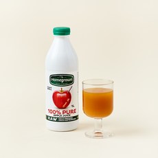 홈그로운 사과주스, 1L, 1개
