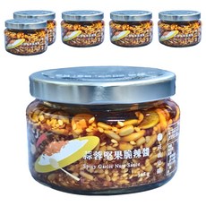 或者安醬 蒜蓉堅果脆辣醬, 145g, 6個