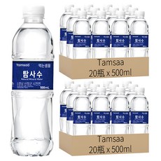 Tamsaa 天然水, 500ml, 40瓶