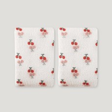 sosomoso 沐浴巾, 櫻桃, 2個, 1入