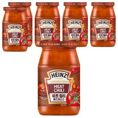 하인즈 미트 칠리 파스타 소스, 350g, 6개
