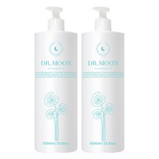 DR.MOON 積雪草肌膚護理沐浴乳 白麝香味, 1L, 2個