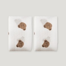 sosomoso 沐浴巾, 小熊, 2個, 1入