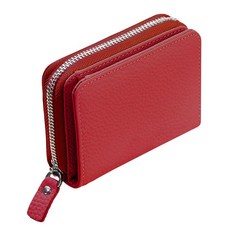 LIKEHOUSE 喜番屋 RFID真皮頭層牛皮18風琴卡位女士皮夾錢包短夾 LH1008