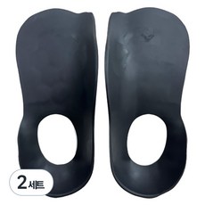 Aheunri 足弓支撐架 雙腳穿戴套組 黑色, 2套