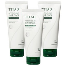 TITAD After Clinic滑順滋潤髮膜 染燙受損髮用, 3條, 200ml