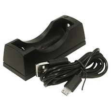 LiGHT ROUNDI 光之圓 18650鋰電池充電器 USB充電接頭 快速充電 輸出電壓5V電流1.2A, CY-LR1518, 1個