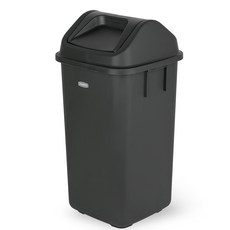 Changsin Living 昌信生活 FRANCO 公共垃圾桶25L, 黑色, 1個