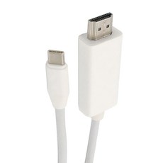 Type-C to HDMI 4K影音轉接線 白色, T902, 1條