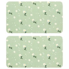 ekax二合一擦拭布(s)-小白花, 1入, 2條