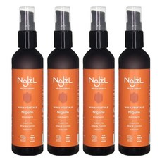NAJEL 有機黑種籽草按摩護理油 身體頭髮適用 滋潤保濕 舒緩修護 4瓶, 125ml