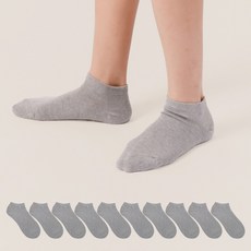 가나양말 여성용 프리미엄 무지 발목 양말 10켤레 세트
