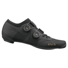 Fizik VEGA 碳纖維輕量公路卡踏鞋, 珊瑚色 黑色 + 黑色, 270