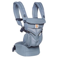 Ergobaby OMNI 全階段360背帶 透氣款 3.2kg-15kg適用 四種揹法, 牛津藍, 腰圍66cm ~ 140cm