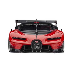 AUTOart 復刻版布加迪 Vision Gran Turismo 賽車模型超級跑車, 紅色 (AA709889RE)
