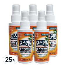 일양약품 모스커트 벅스넷프로 모기기피제, 50ml, 25개