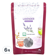 티트라움 유기농 라벤더차, 1g, 20개입, 6개