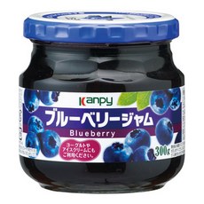 Kanpy 加藤產業 藍莓果醬，300g，日本品質，搭配麵包沙拉，活力滿滿, 1罐