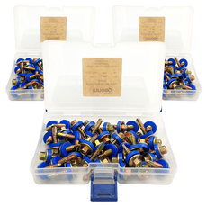 Inno Tools 藍色防水六角自攻螺絲, 120個