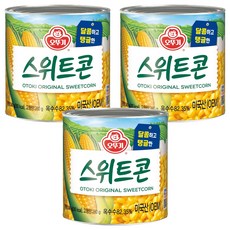 오뚜기 스위트콘 통조림, 340g, 3개