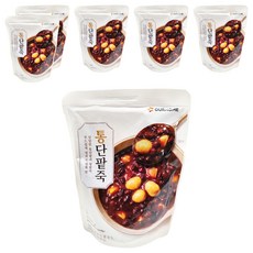 OURHOME 紅豆粥 口感綿密 韓國原裝 隔水加熱 方便食用, 270g, 6包