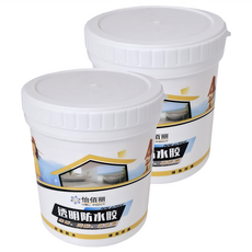 透明防水膠 600ml, 2個