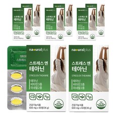 내츄럴플러스 스트레스 엔 테아닌 36g, 60정, 8개