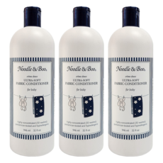 Noodle&Boo 軟綿綿衣物柔軟精 946ml 寶寶專用 溫和呵護 衣物柔軟蓬鬆, 3瓶