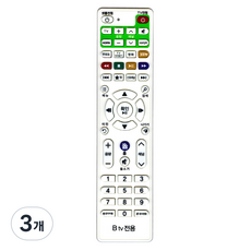 낫투 SK셋톱 LG 삼성 TV 리모컨, ComBo-3020, 3개