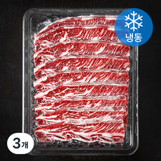 미트엔조이 미국산 LA식 꽃갈비 (냉동), 1.4kg, 3개