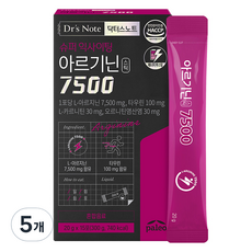 닥터스노트 팔레오 닥터스노트 아르기닌 7500 15p, 15회분, 5개