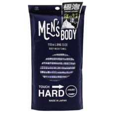 YOKOZUNA CREATiON 男性擦澡巾 起泡 硬 28 x 110 cm, 深藍色, 1條, 1條