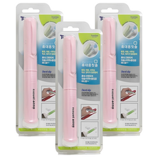 TRAVEL EASY 便攜式多合一牙刷 TE5248, 粉色, 1支, 3組