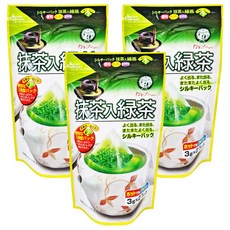 KAORICHAN 宇治森德 三角綠茶包, 3g x 27包, 3袋