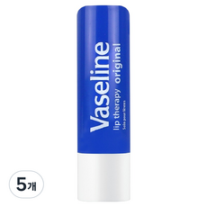 바세린 립테라피 스틱, 오리지날, 4.8g, 5개