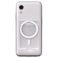 Home Planet 磁吸式手機殼卡片夾, 透明色, 1個