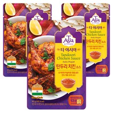 티아시아 탄두리 치킨 소스, 90g, 3개