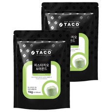 타코 피스타치오&아몬드 파우더, 1kg, 1개입, 2개