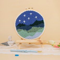 Artjoy DIY打孔針刺繡套組, 故鄉之夜, 1套