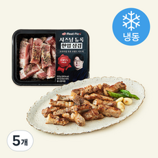 미트픽 오세득의 듀록 시즈닝 한입 삼겹살 (냉동), 5개, 500g