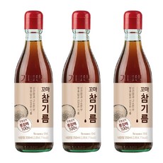 芝麻香油, 350ml, 3瓶