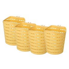 Joyberry 掛式收納籃 小型, 4個, 黃色