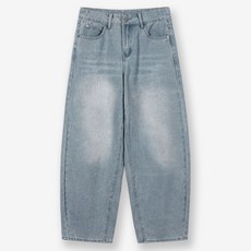 JHSTYLE 男士半弧形水洗丹寧褲 INROK629