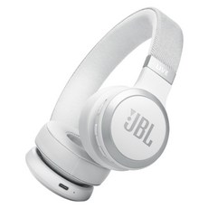 JBL 耳罩式藍牙降噪無線耳機, 白色, LIVE670NC