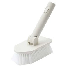 MUJI 無印良品 掃除系列 頭部可替換浴室用刷 18cm, 1個, 白色