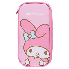三麗鷗角色 大臉筆袋, 1個, 美樂蒂
