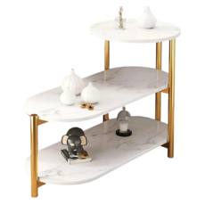 Horla 賀啦 生活家具用品 圓弧桌, 白色