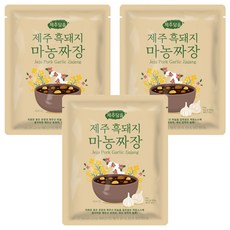 OTOKI 不倒翁 濟州黑豬肉大蒜炸醬調理包, 3包, 250g